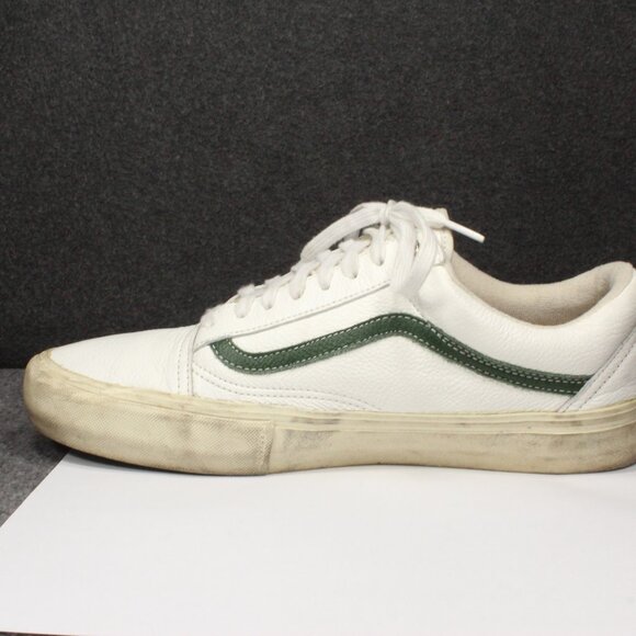 Share Vans X Only NY Shoes White Leather Sneakers Casual Skate Old Skool Men Siz - Picture 8 of 13